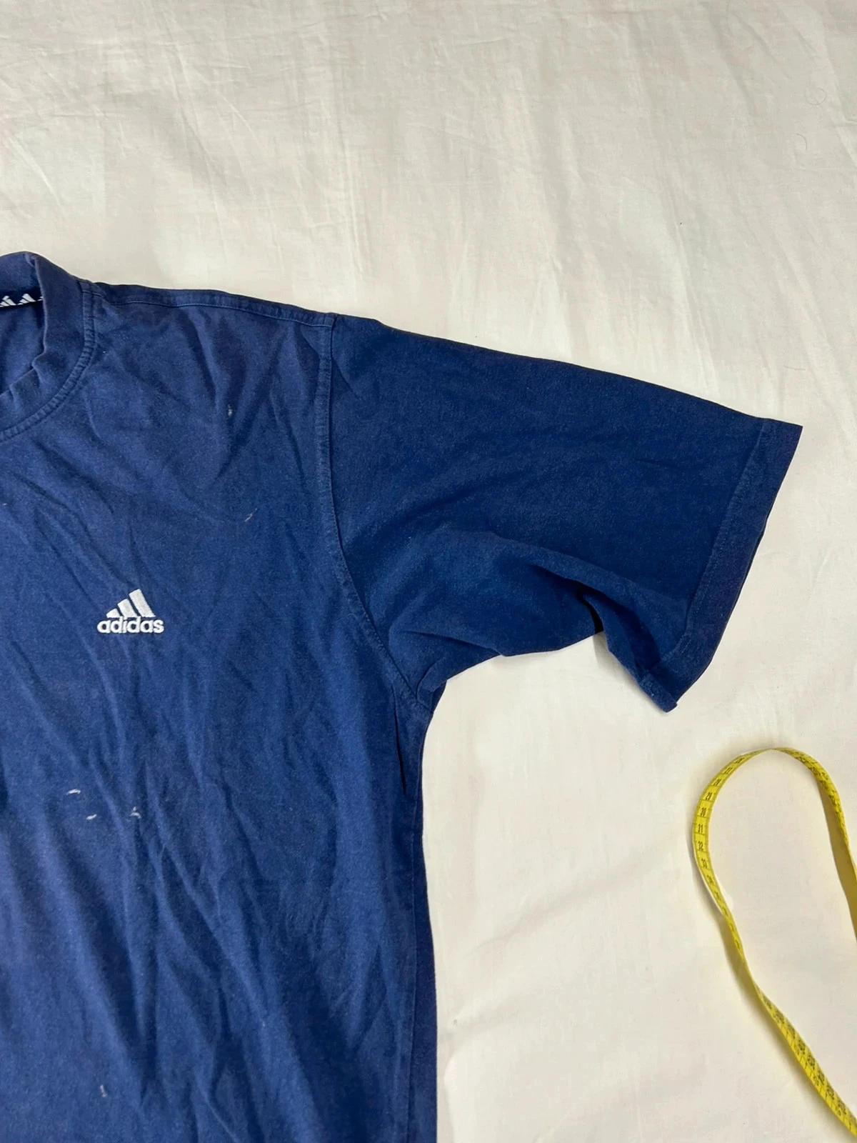 T-shirt uni adidas marineblauw – photo 5